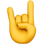 Sign of the horns emoji